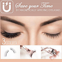 Load image into Gallery viewer, Magnetic Quantum Eyelash Curler With False Eyelashes Waterproof No Glue No Eyeliner Long Lasting Eyelash Extension Easy To Wear
